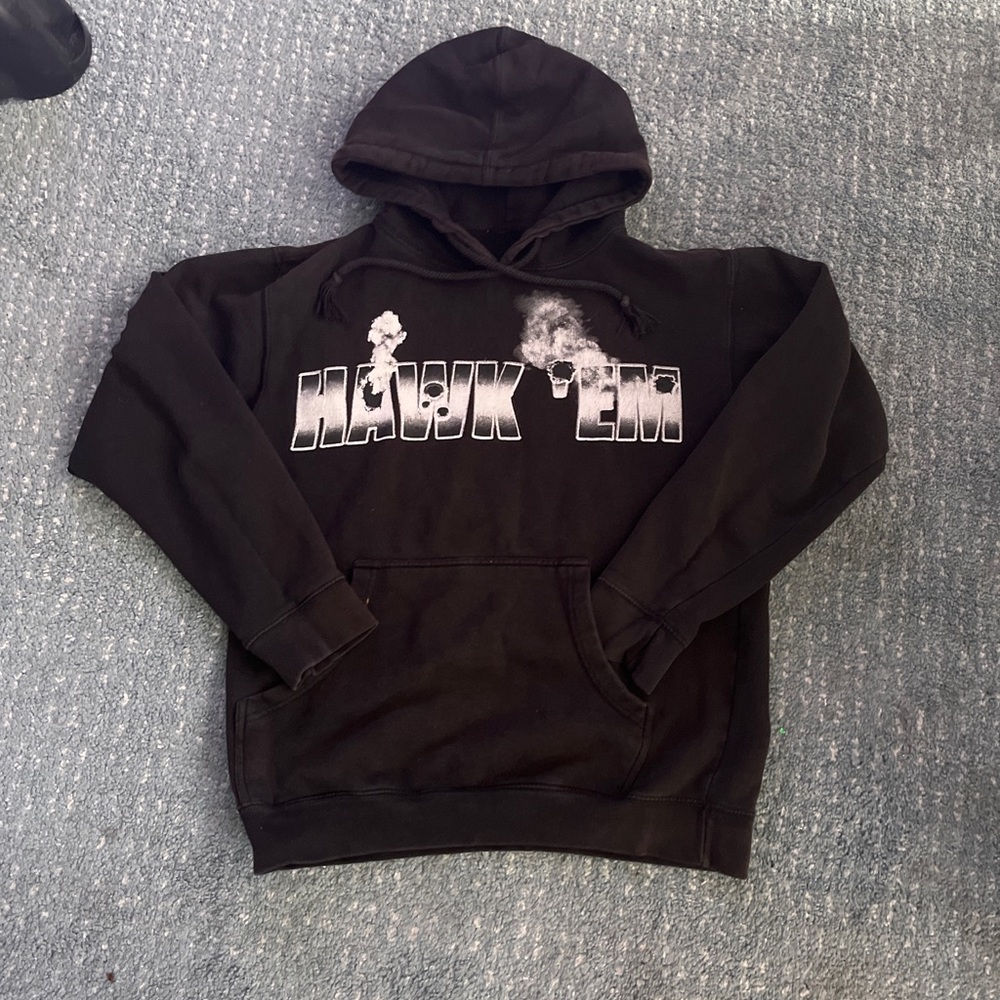 Pop smoke x vlone hawk em hoodie